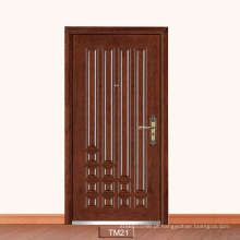 Tof Kerala House Principal Design de porta de aço de aço Portas de segurança balançam design gráfico de escritórios Apartamento Exterior Villa 1 ano